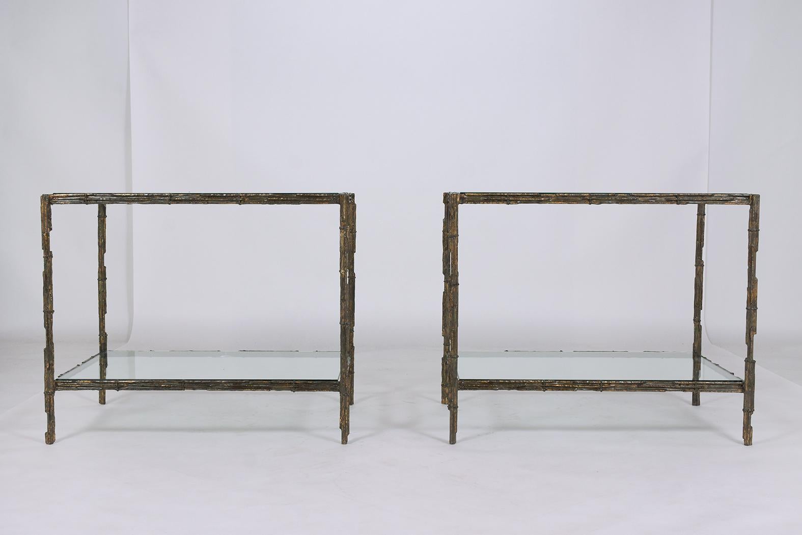 Pair of Mid-Century Modern Side Tables 8