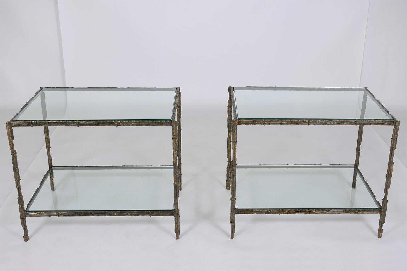 Pair of Mid-Century Modern Side Tables 6