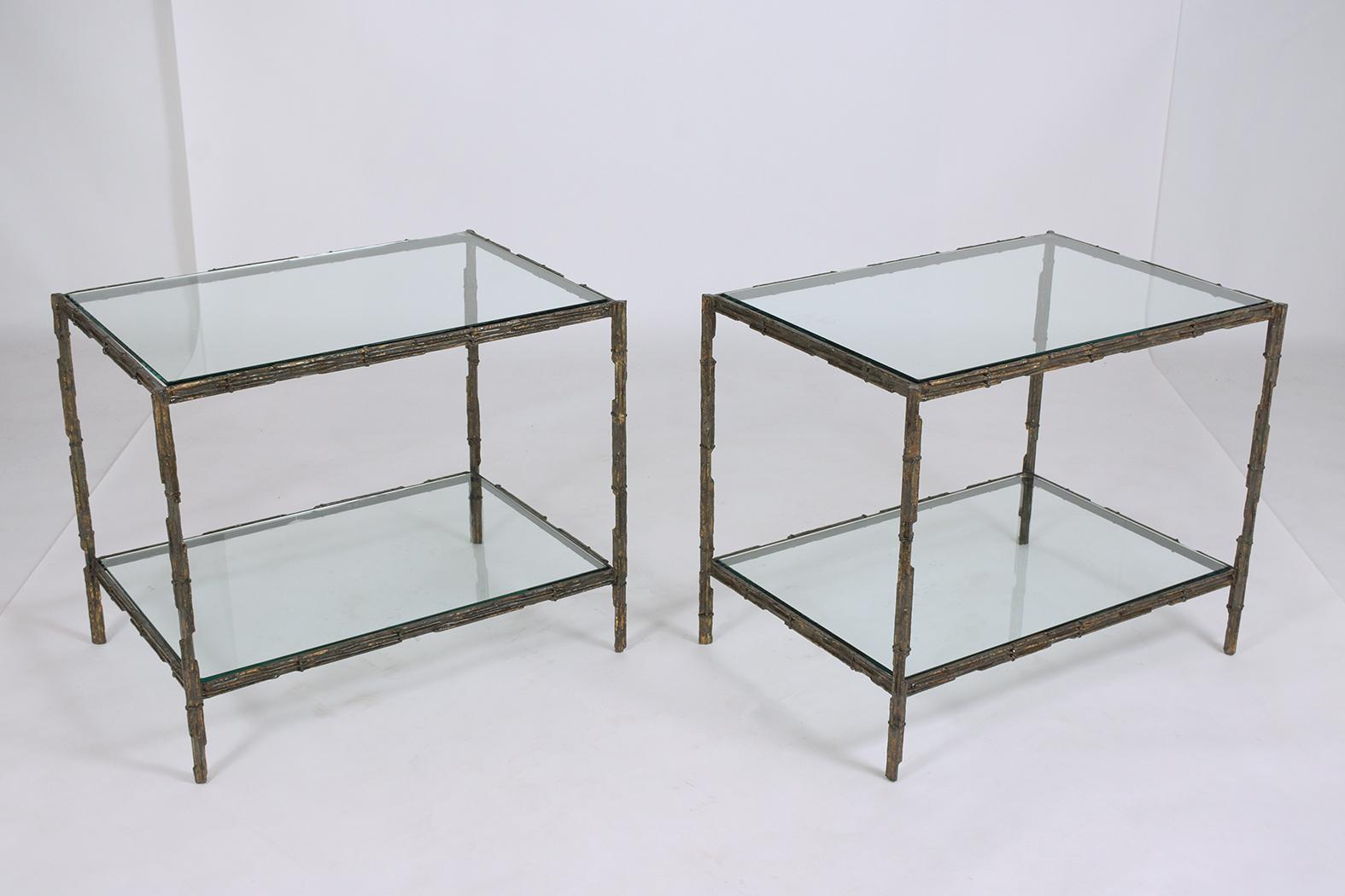 Pair of Mid-Century Modern Side Tables 9