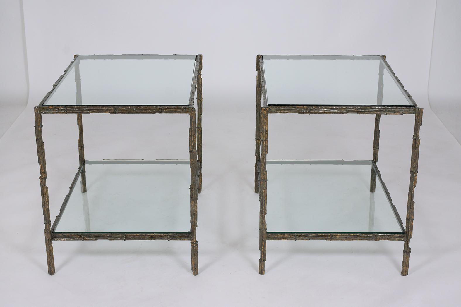 Pair of Mid-Century Modern Side Tables 10
