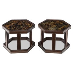 Pair of MId-Century side tables. Designed by John Keal for Brown Saltman.