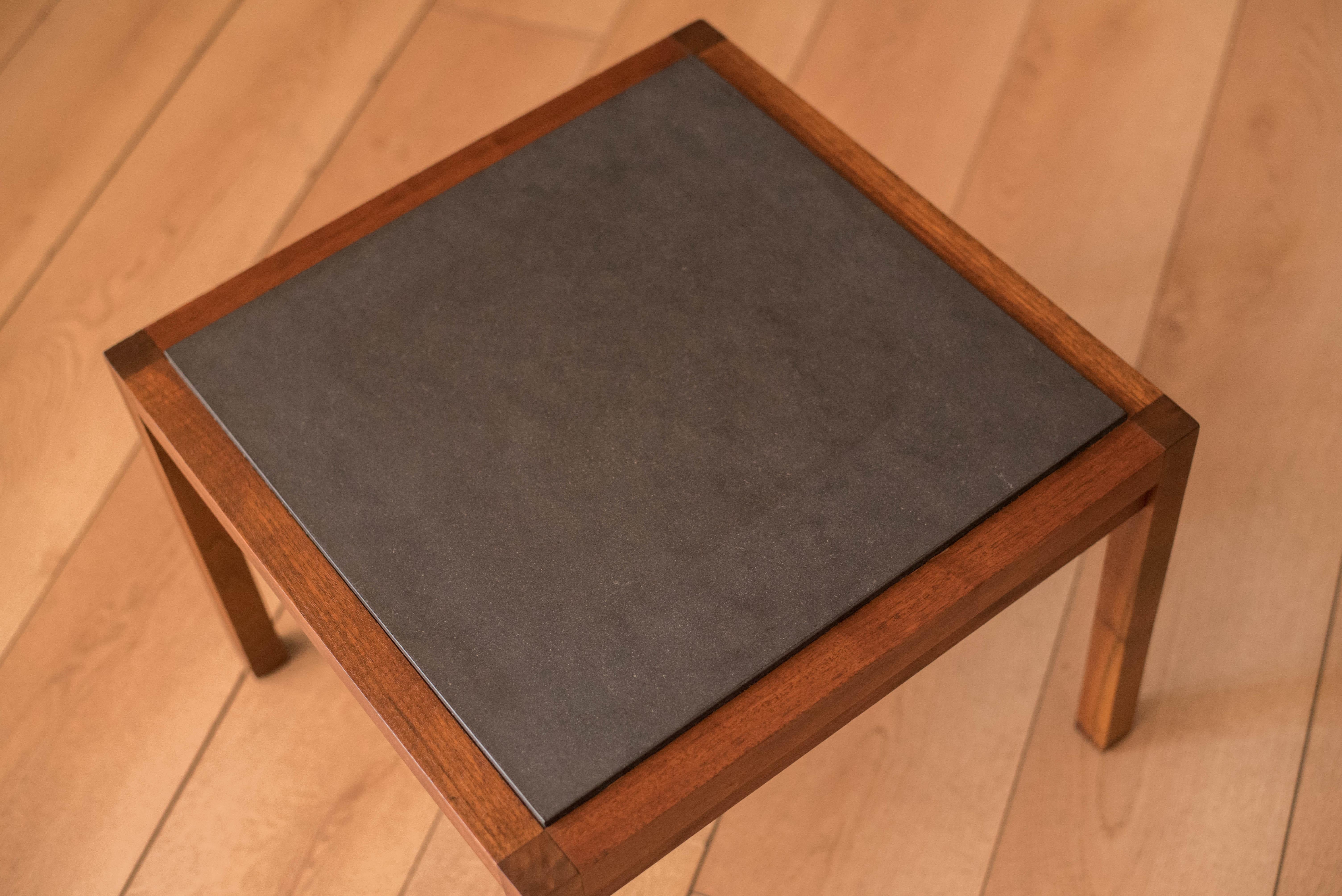 end table with storages