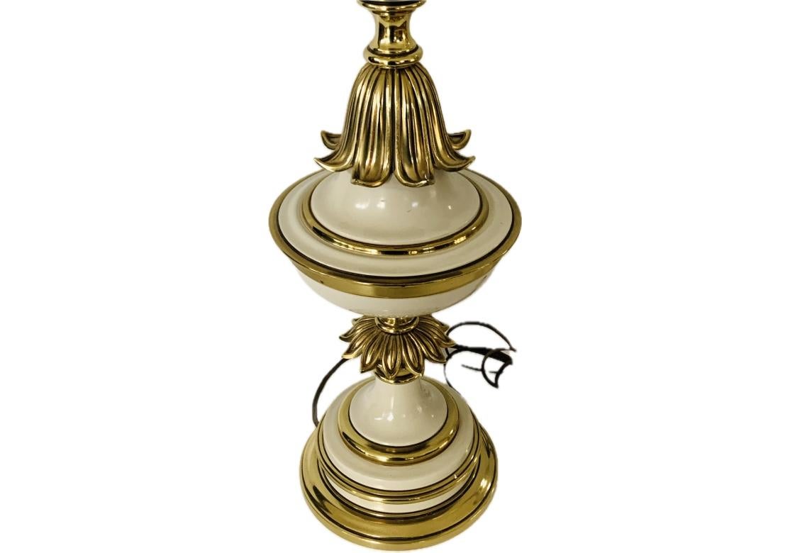 Pair Of Mid Century Stiffel Torchiere Table Lamps For Sale 12