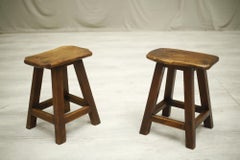 Pair of Mid Century Stools by Olavi Hanninen-No2