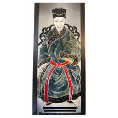 Pair of Mid Century Studio Ceramic Tile Art by Irina Lorin Signed & Framed