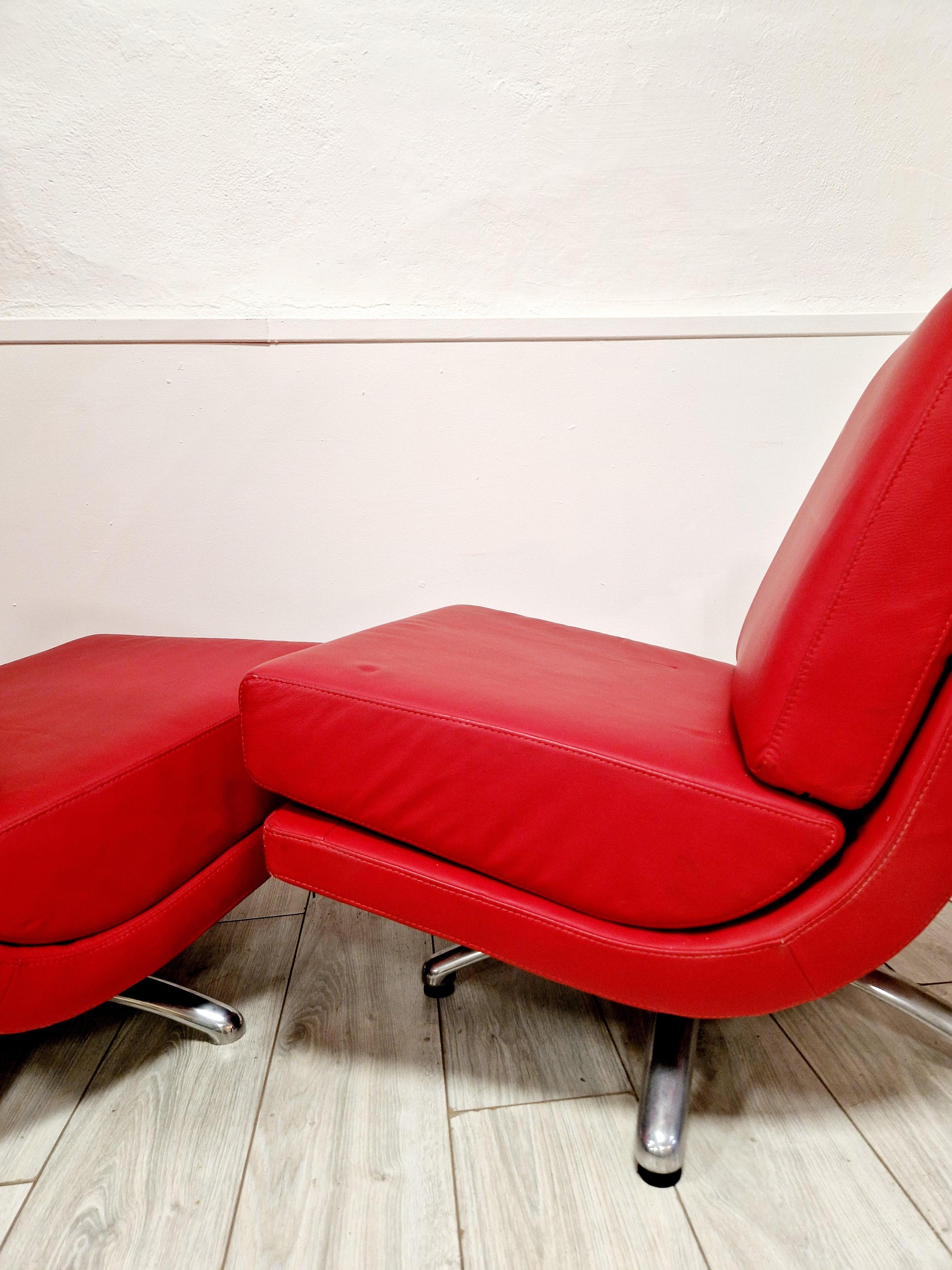 Pareja de sillas giratorias Breeze de estilo Mid Century Cajus Maelum para Fjords Noruego en venta