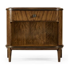 Pair of Mid Century Style D Form Nightstands