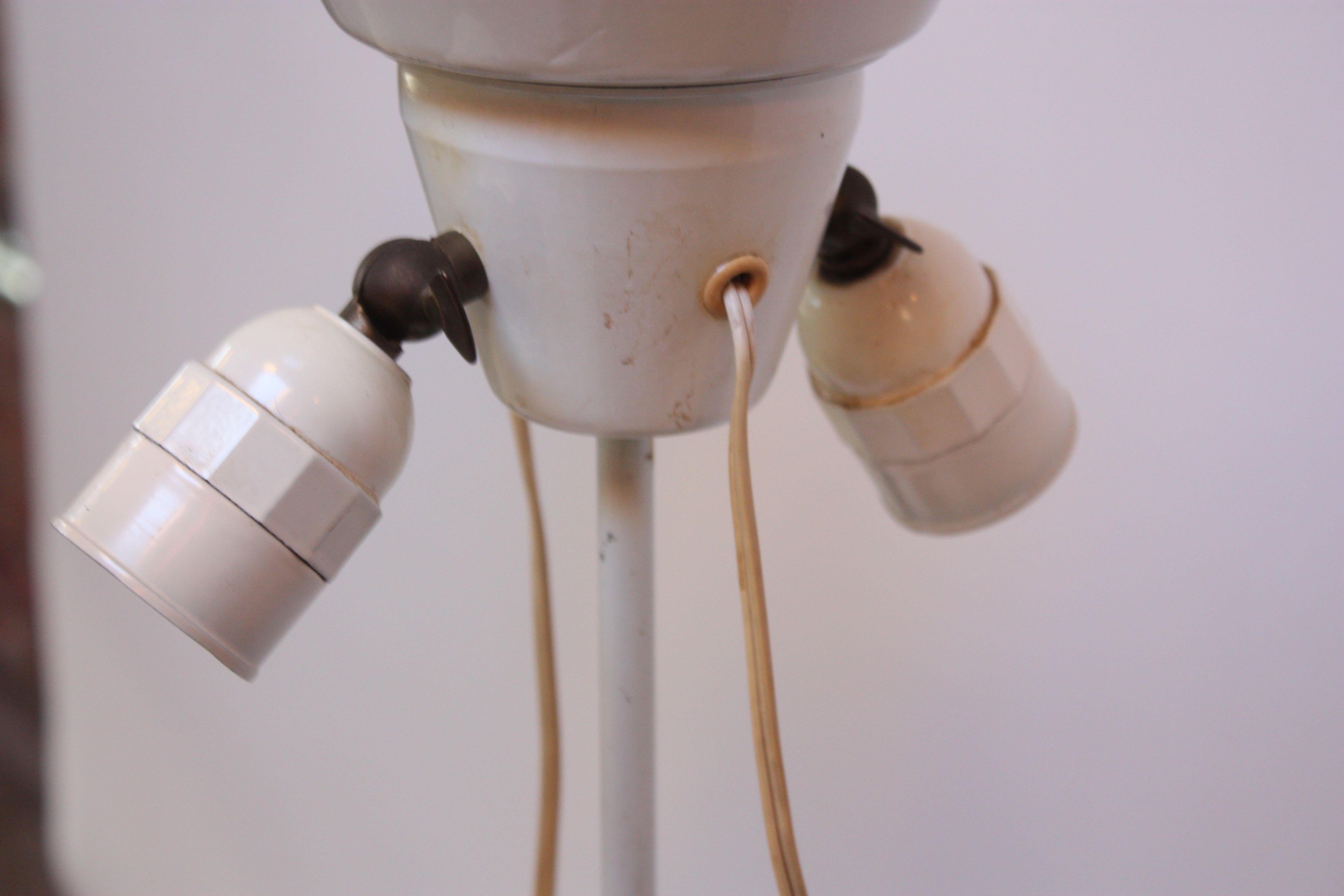 Paire de lampes de table surdimensionnées en céramique suisse du milieu du siècle par Mattli en vente 10