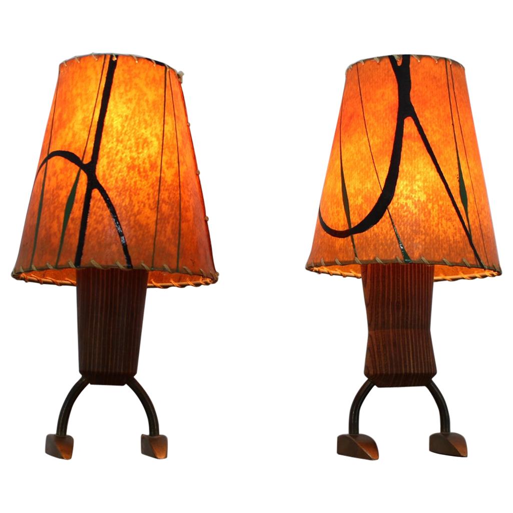 Pair of Midcentury Table Lamps, 1960s