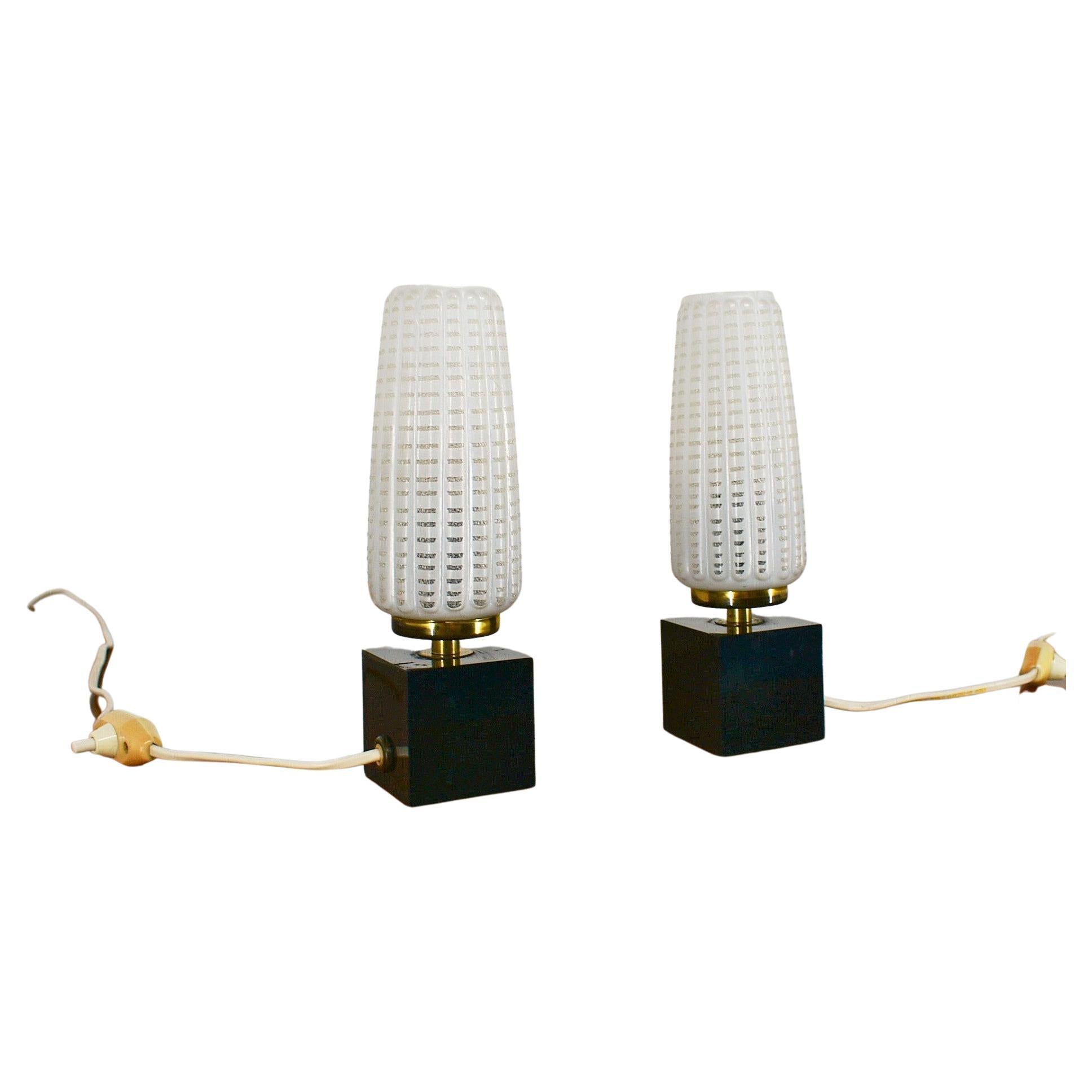 Pair of Mid-Century Table Lamps, 1960s