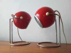 Pair of Mid Century Table Lamps, 1970s