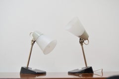 Coppia di lampade da tavolo del Mid-Century, anni '70