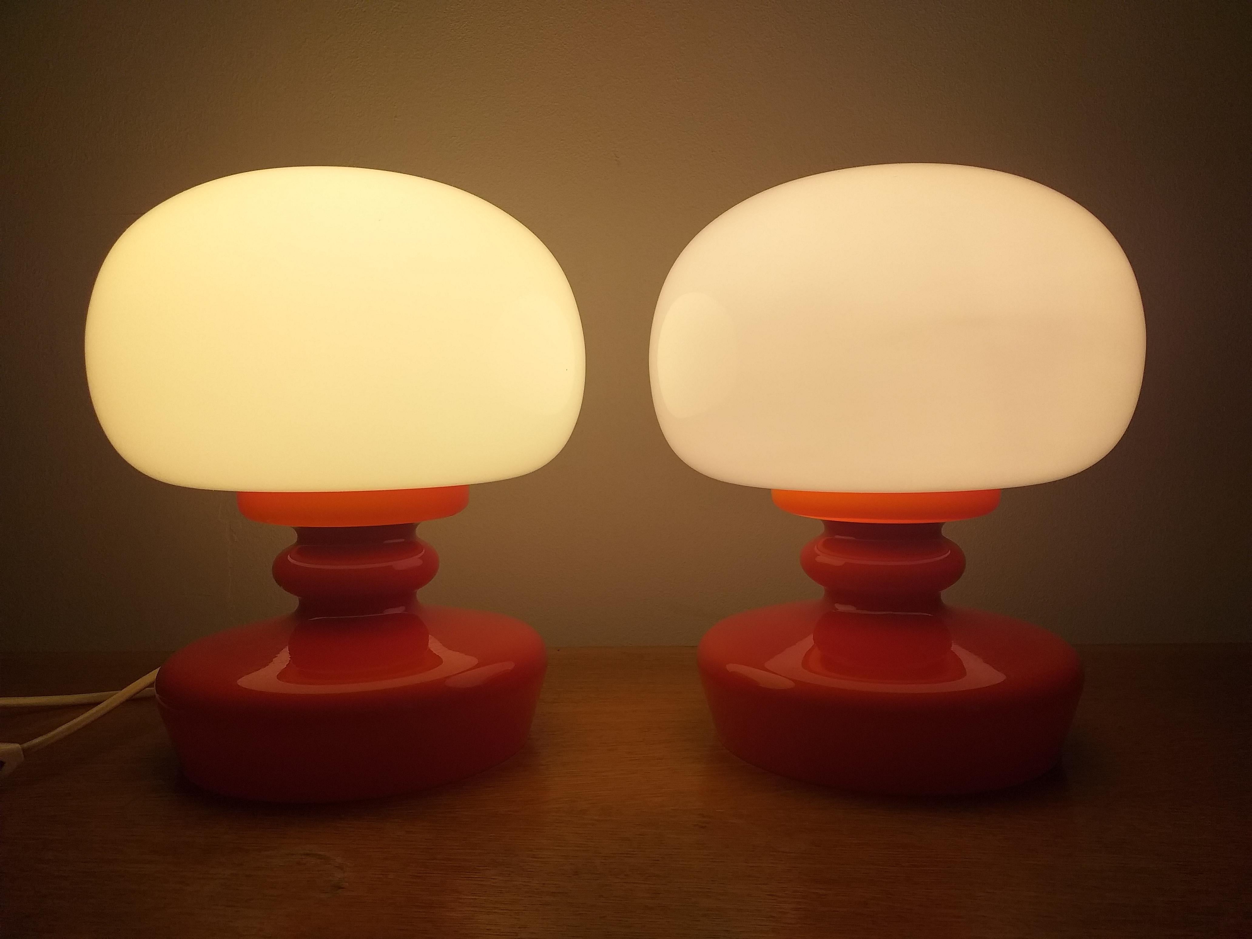 Pair of Midcentury Table Lamps, 1970s 2