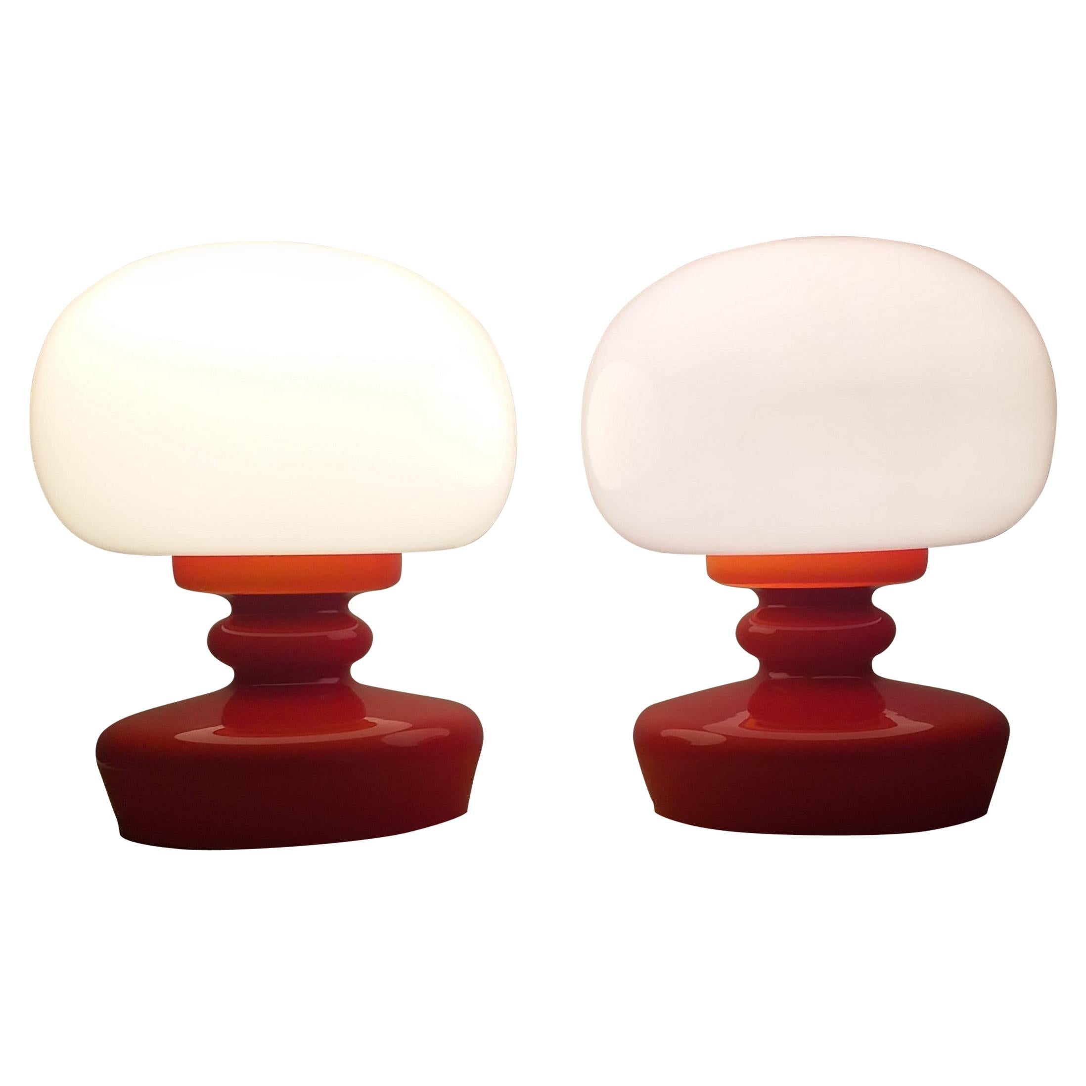 Pair of Midcentury Table Lamps, 1970s