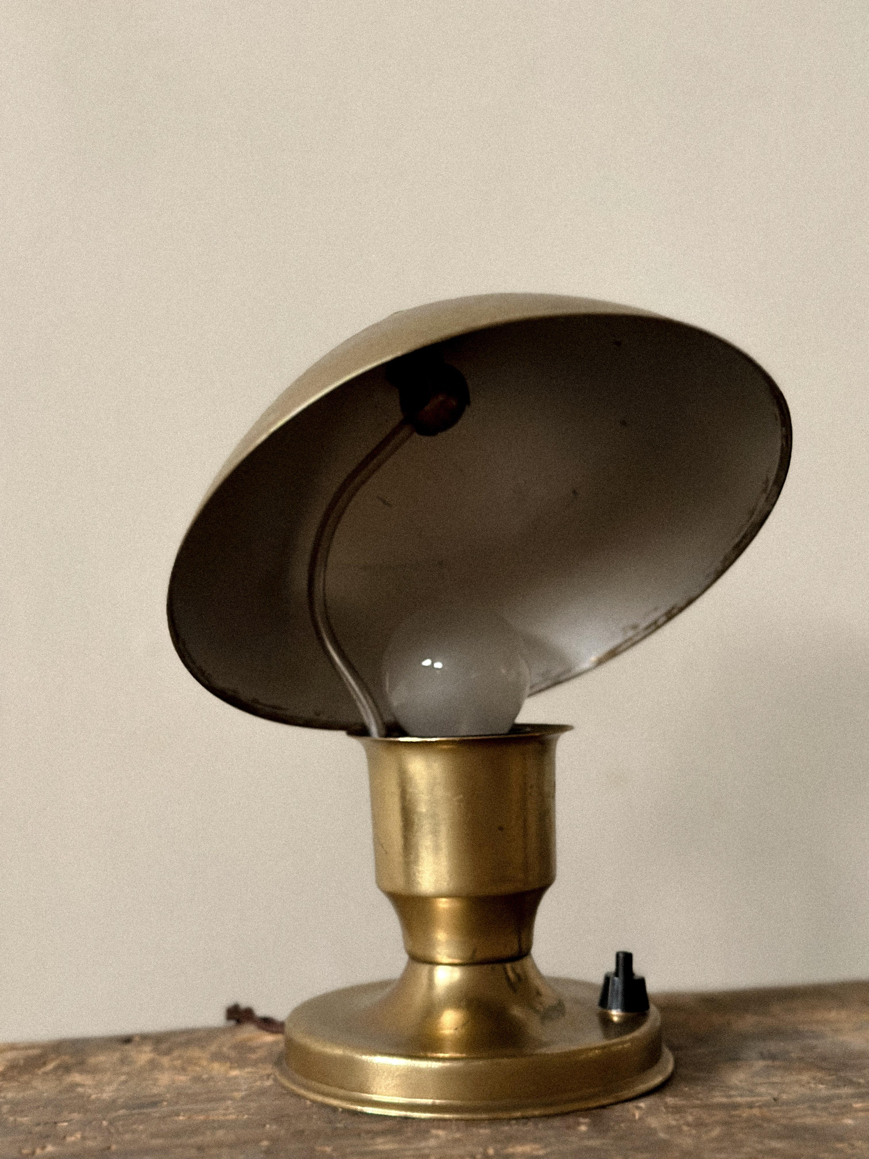 Pair of Mid-Century Table Lamps, Brødrene Sæther, Scandinavia, circa 1950s In Good Condition For Sale In Hønefoss, 30