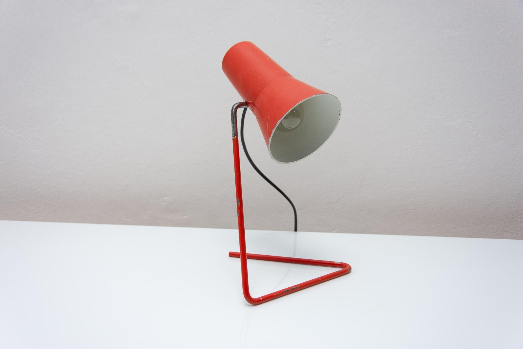 Pair of mid century table lamps by Josef Hurka for Napako, 1960´s For Sale 1