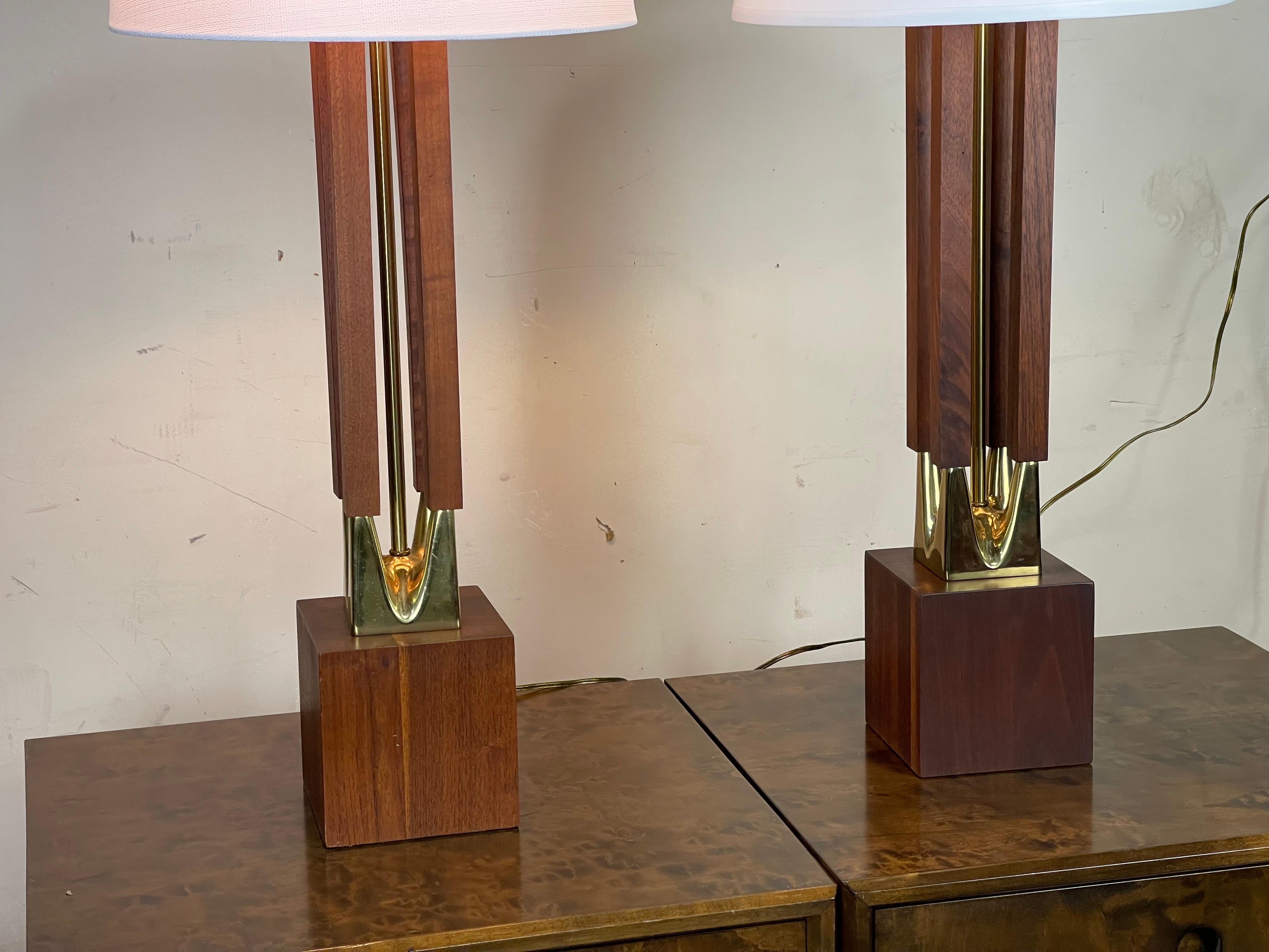 Pair of Midcentury Table Lamps by Laurel Lamp Co.  1