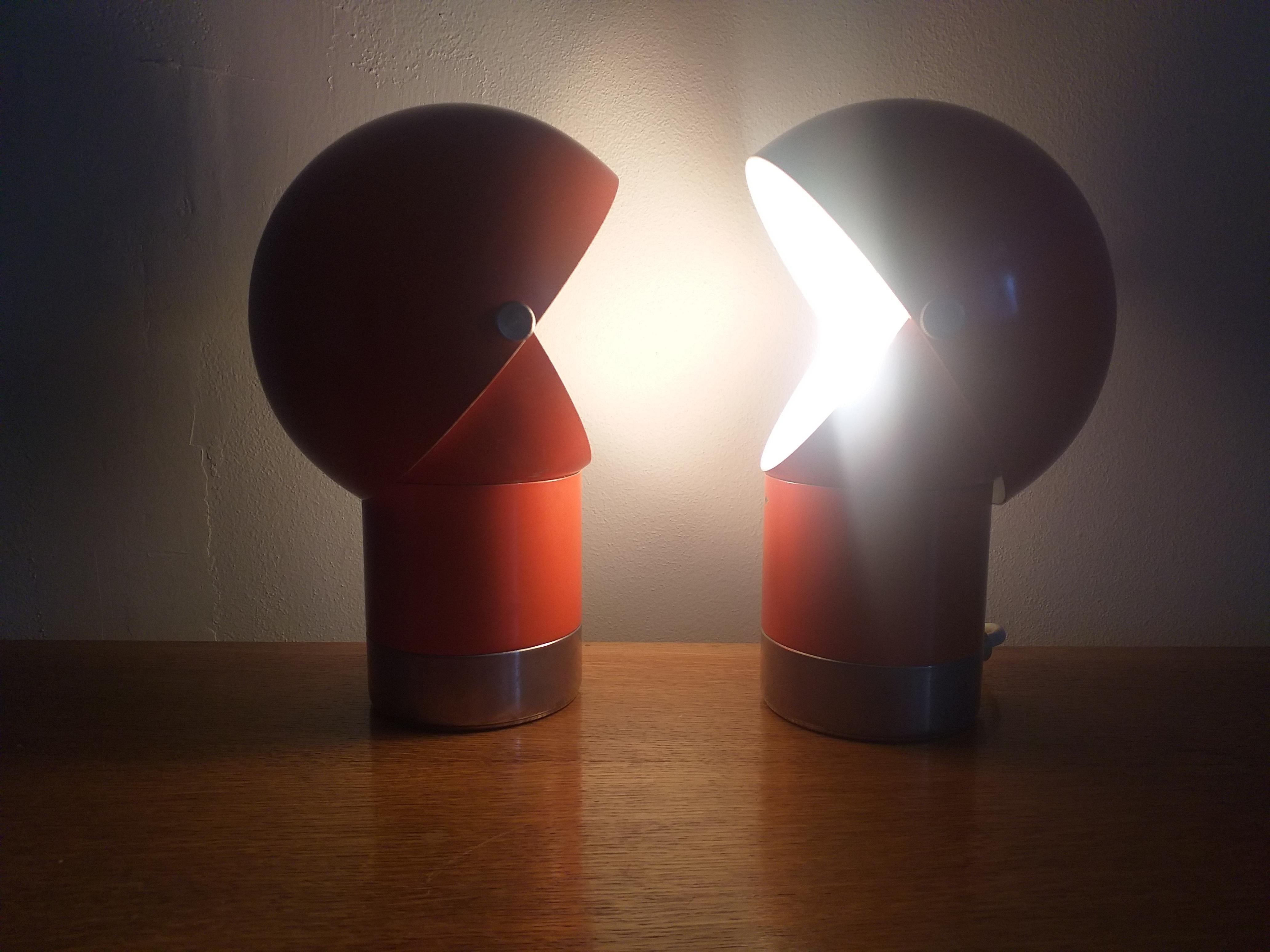 Pair of Midcentury Table Lamps Designed by Pavel Grus, Kamenicky Senov, 1960s 2