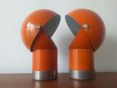 Pair of Midcentury Table Lamps Designed by Pavel Grus, Kamenicky Senov, 1960s