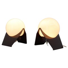 Pair of Mid Century Table Lamps Drukov, Space Age, 1970s