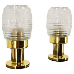 Pair of Mid-Century Table Lamps, Kamenicky Senov, 1960's