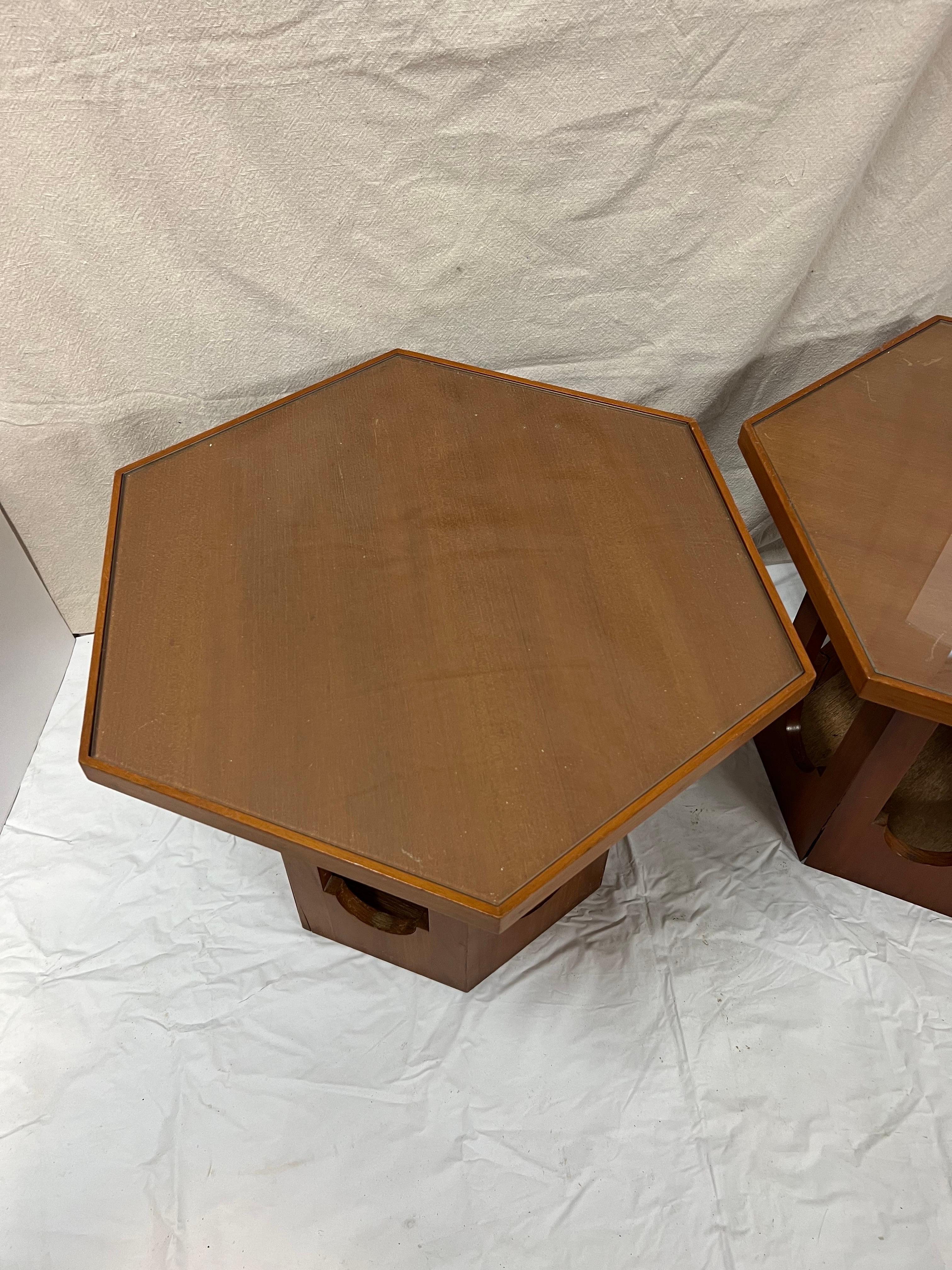 Pair of Mid Century Tables by Harvey Probber For Sale 6