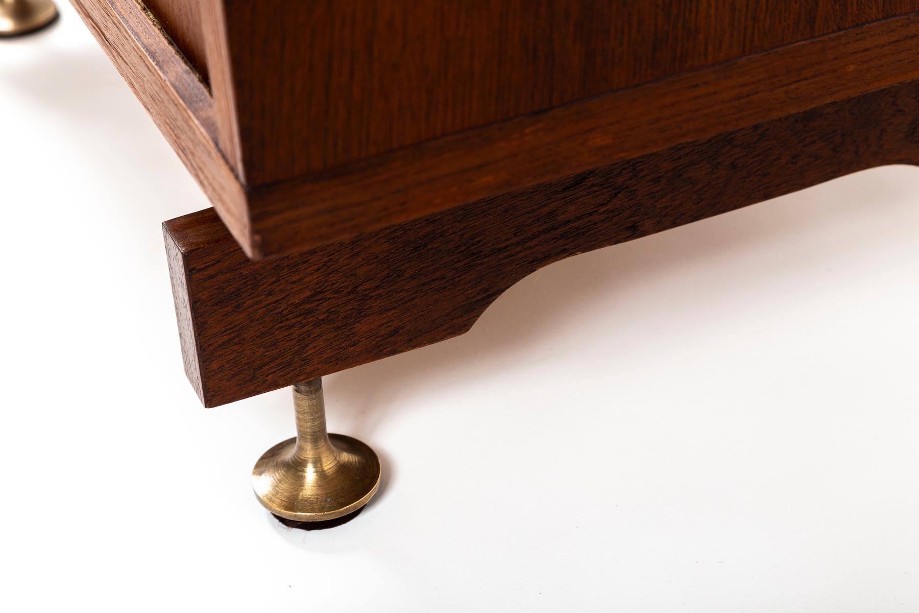 Pair Of Mid-Century Teak Chests By Giuseppe Brusadelli, 1960 For Sale 5