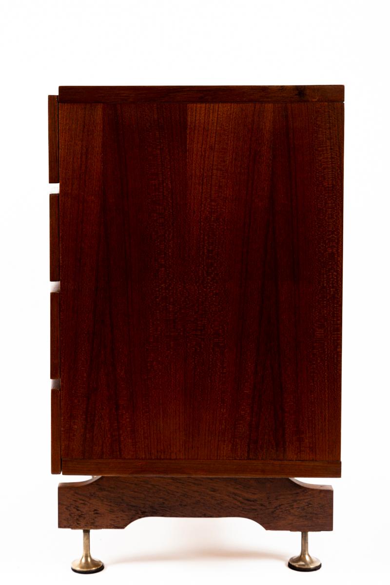 Pair Of Mid-Century Teak Chests By Giuseppe Brusadelli, 1960 For Sale 3