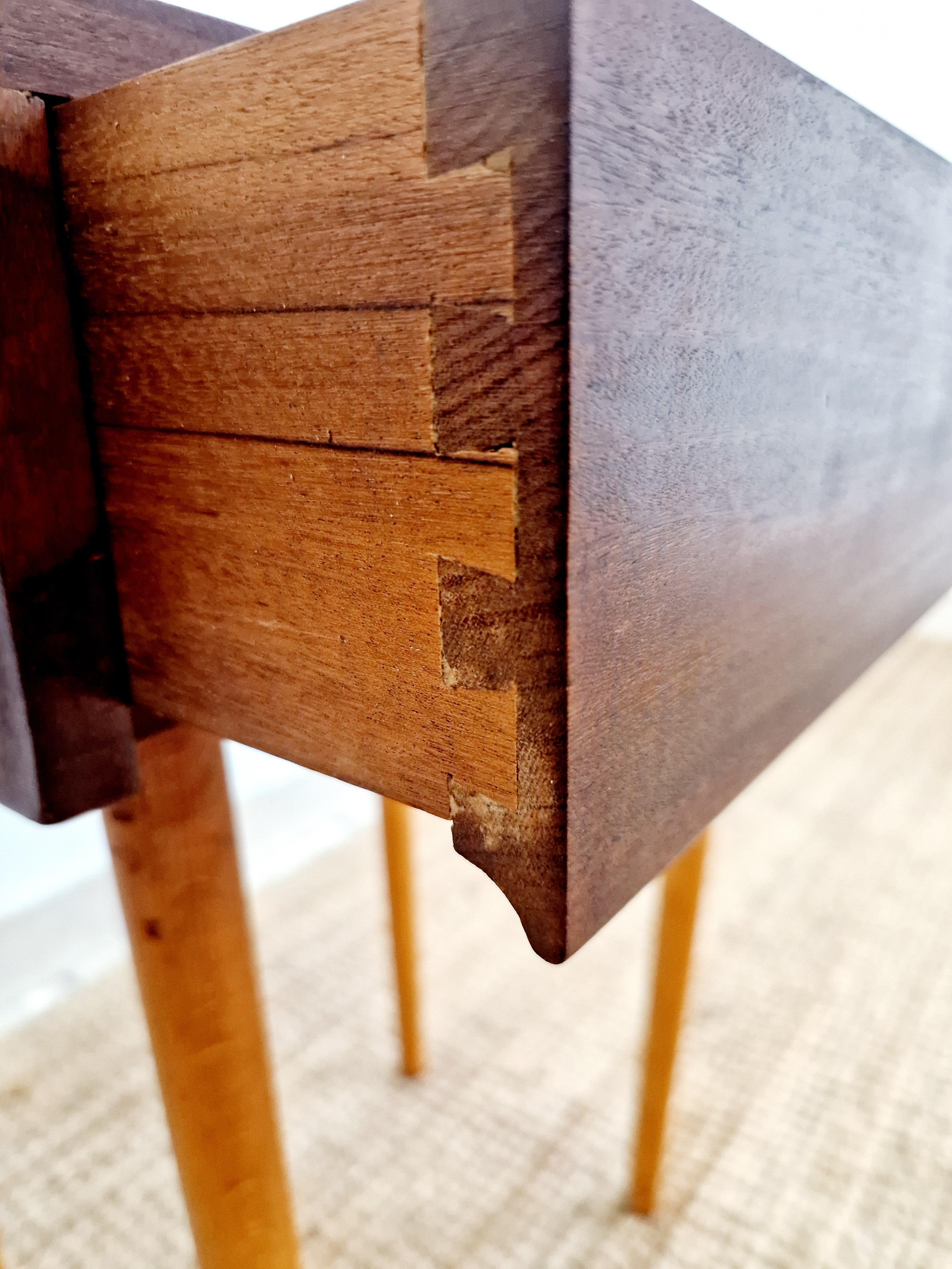 British Pair of mid Century Tola Bedside Cabinets For Sale