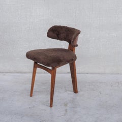 Pair of Mid-Century Tripod Occasional Chairs
