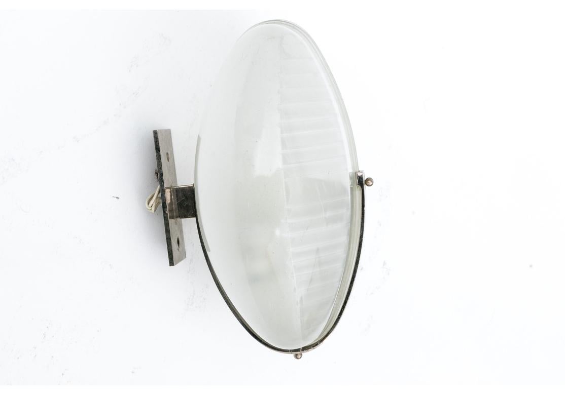 Pair Of Mid Century Vico Magistretti Lambda Wall Sconces #1 2