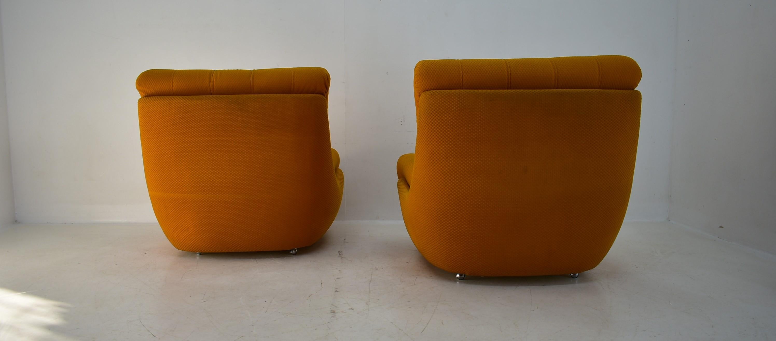 Paire de fauteuils Atlantis vintage du milieu du siècle dernier, années 1960 en vente 4
