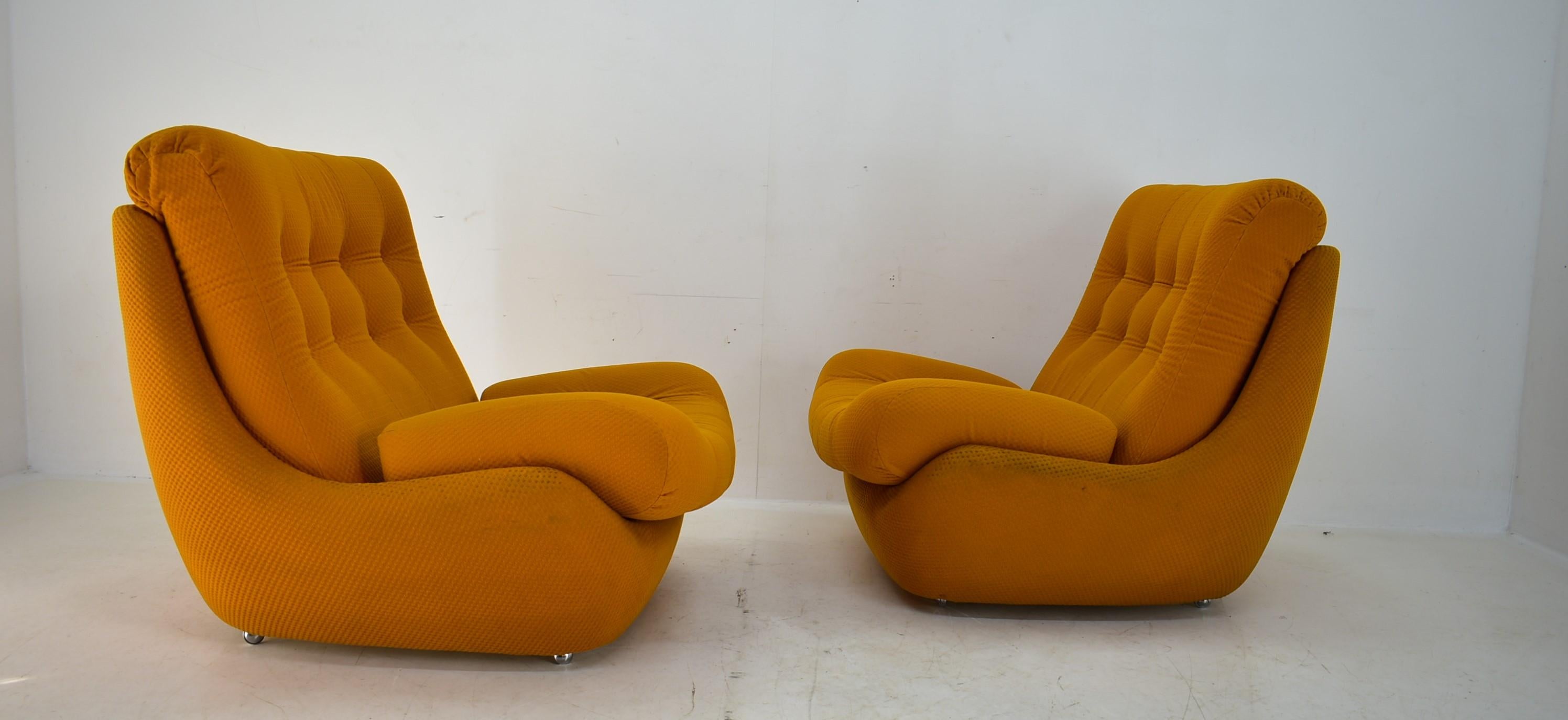 Paire de fauteuils Atlantis vintage du milieu du siècle dernier, années 1960 en vente 1