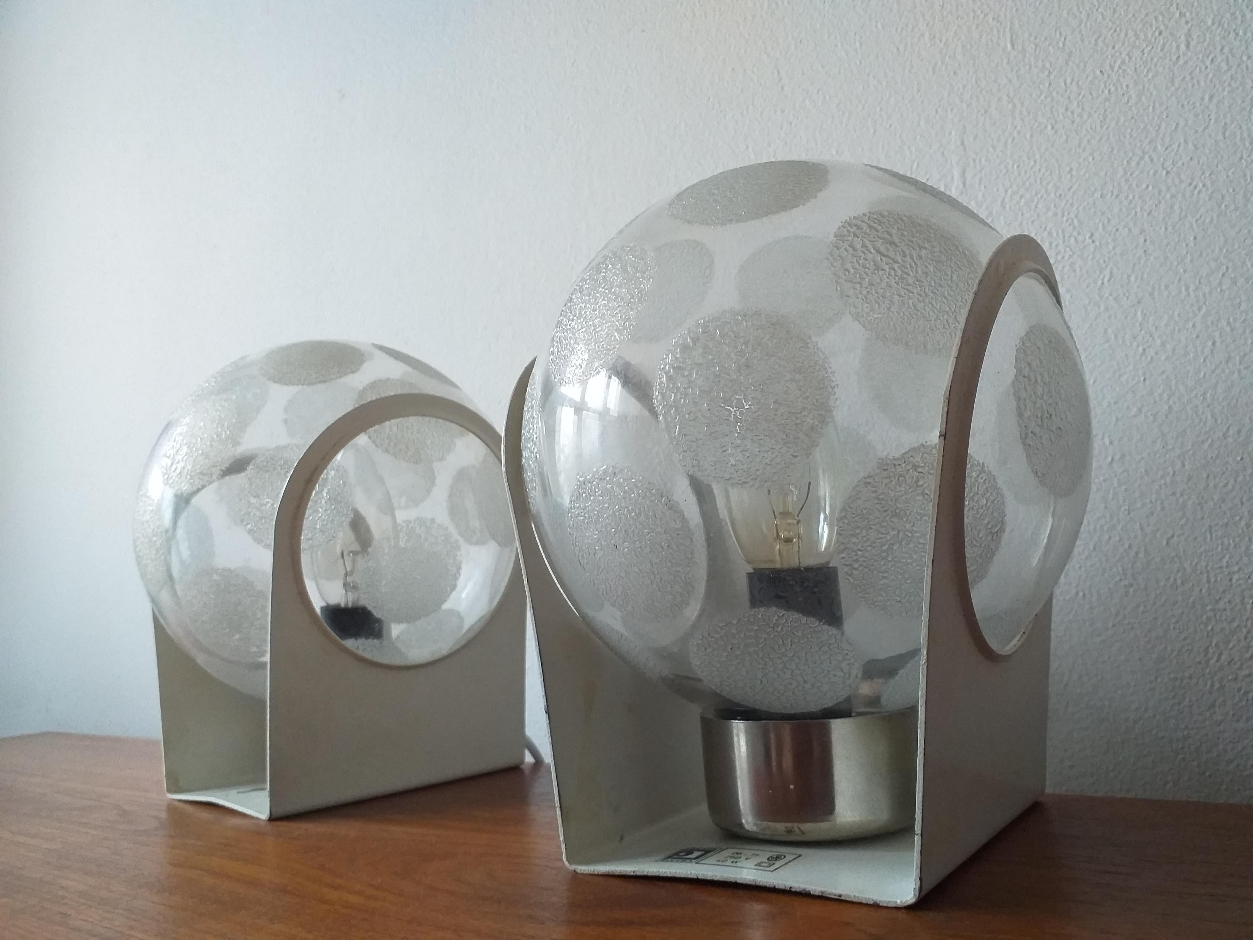 Pair of Midcentury Wall Lamps, 1970s For Sale 3