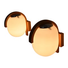 Pair of Mid-Century Wall Lamps by Valasske Mezirici, 1960’s