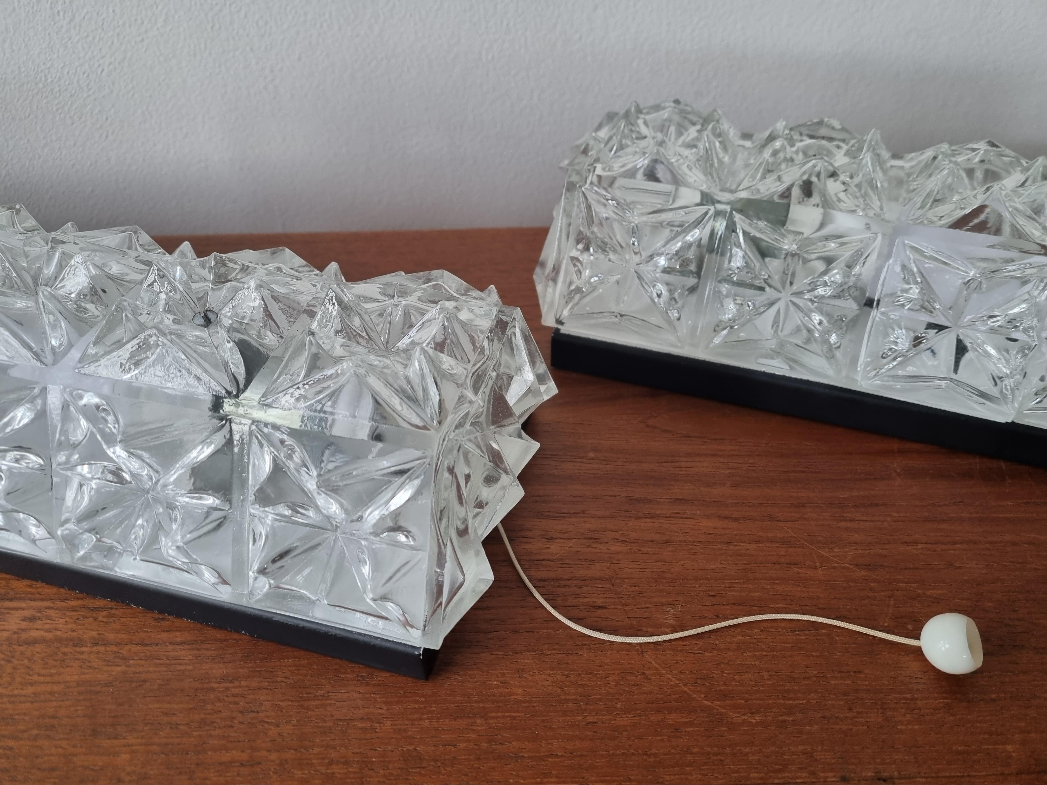 Pair of Mid-Century Wall Lamps, Germany, 1970s For Sale 11