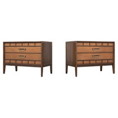 Pair of Vintage Mid-Century Chest of Drawers