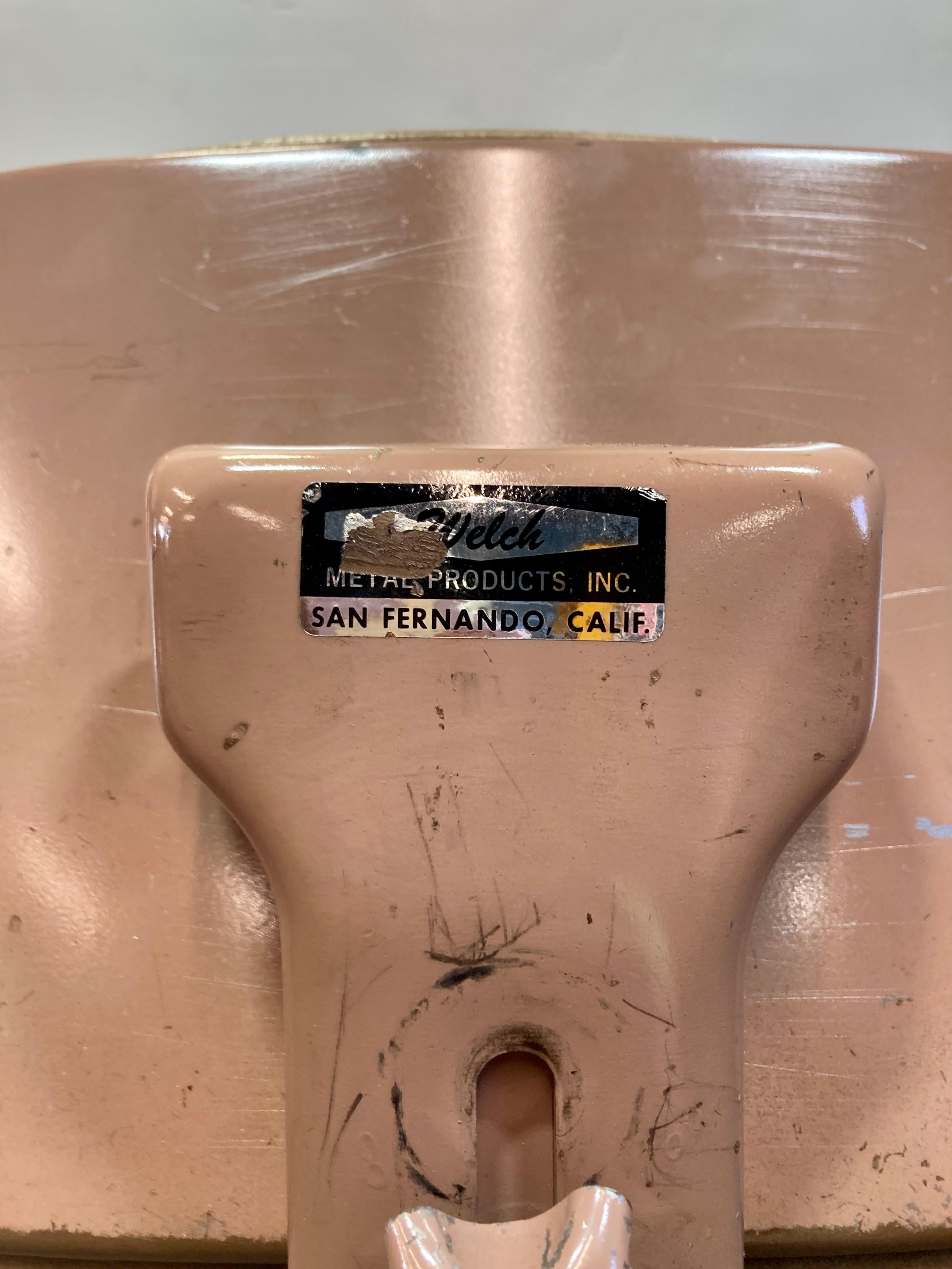 Pareja de taburetes de redacción Welch de mediados de siglo, Pareja de 2 en venta 6