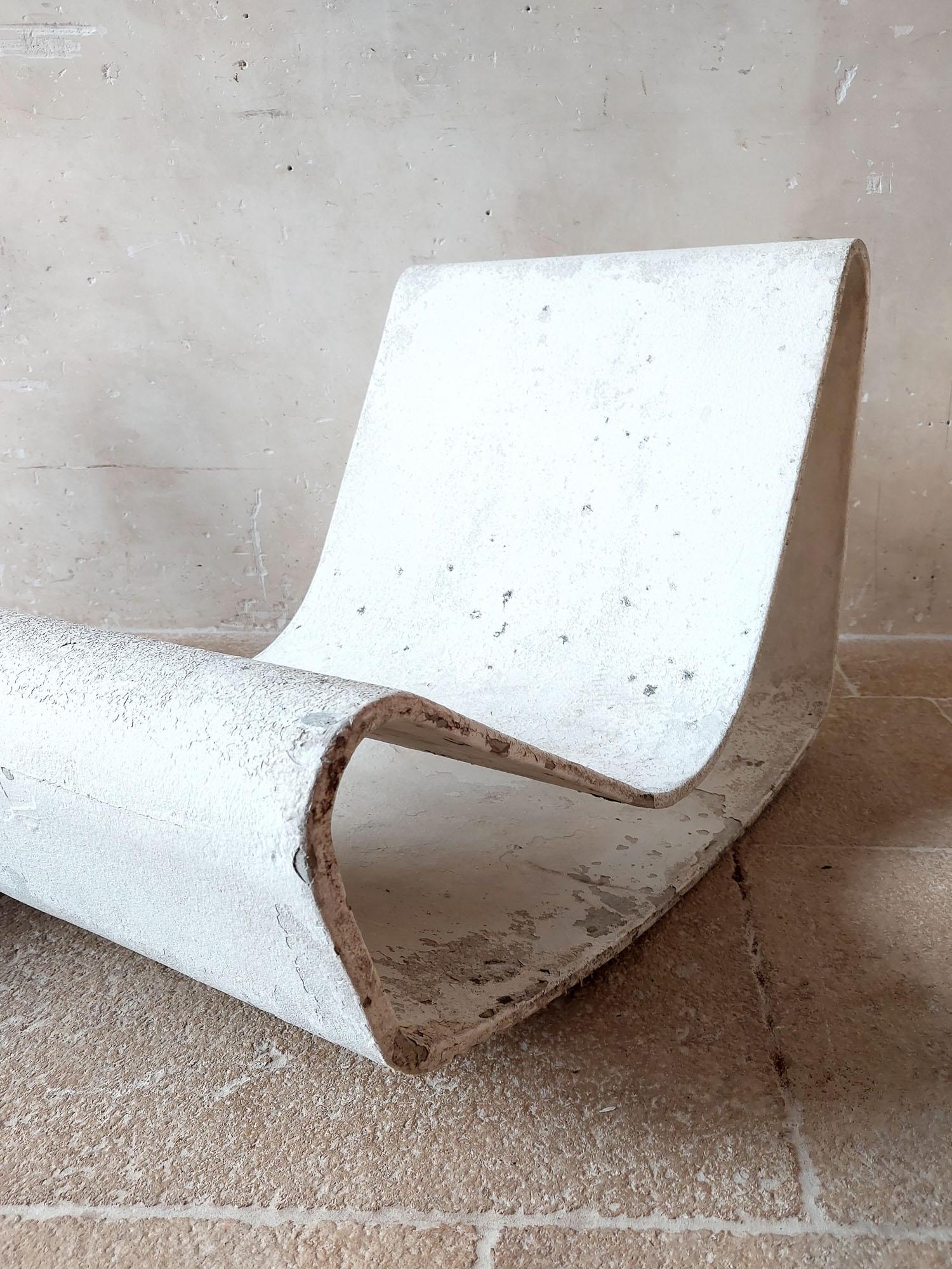 Pareja de sillones de mediados de siglo Willy Guhl 'Loop Chairs' para Eternit en venta 4