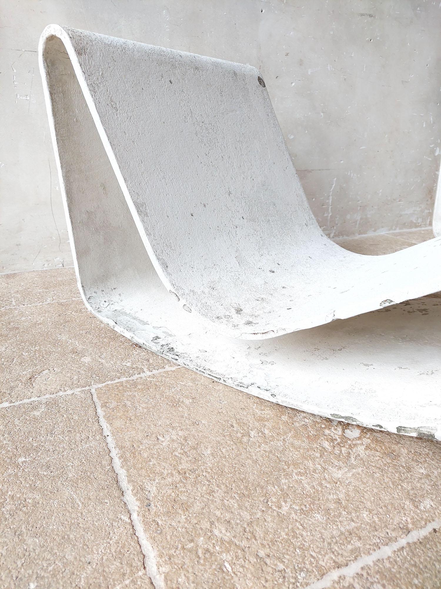 Pareja de sillones de mediados de siglo Willy Guhl 'Loop Chairs' para Eternit en venta 5