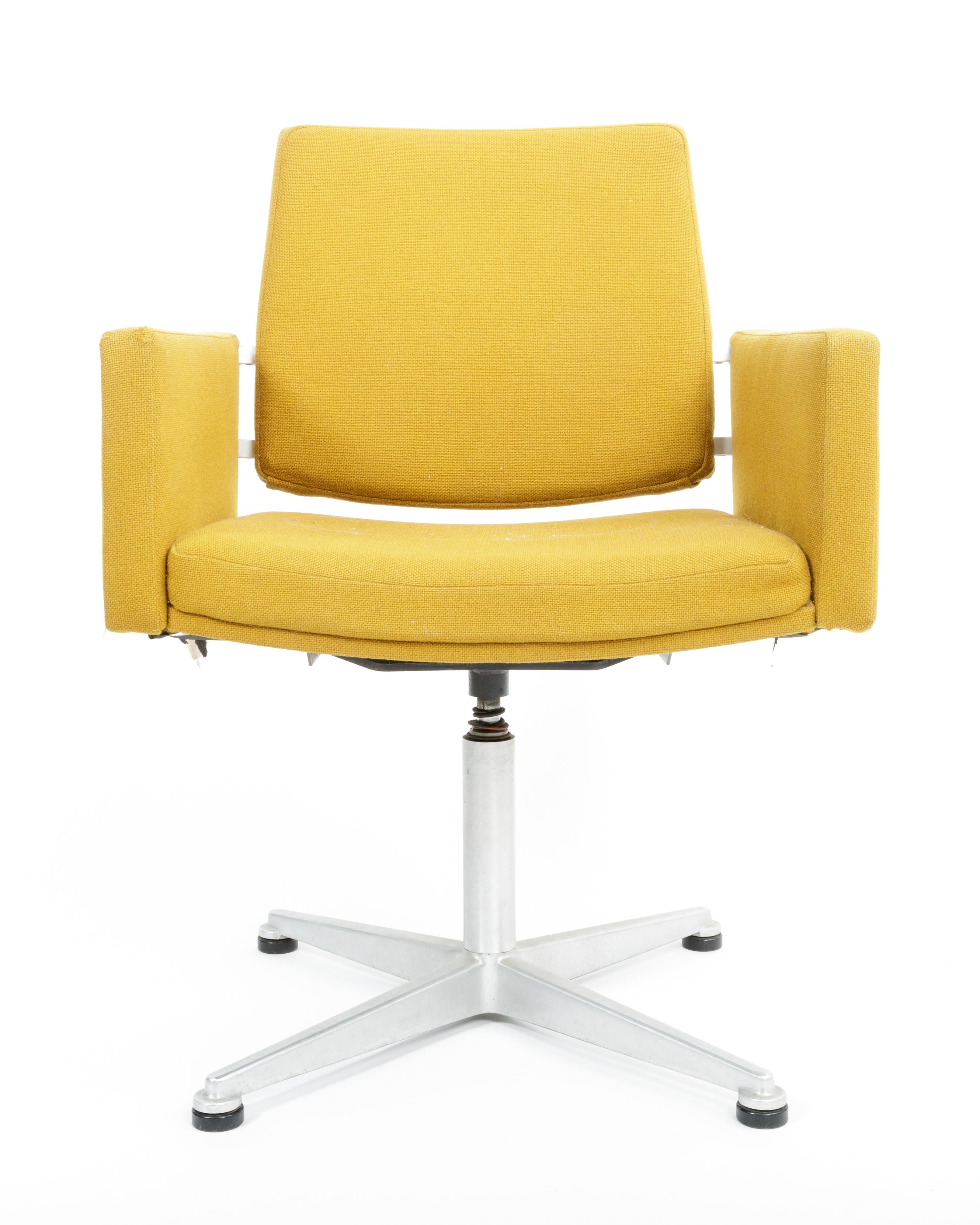 yellow office chairs