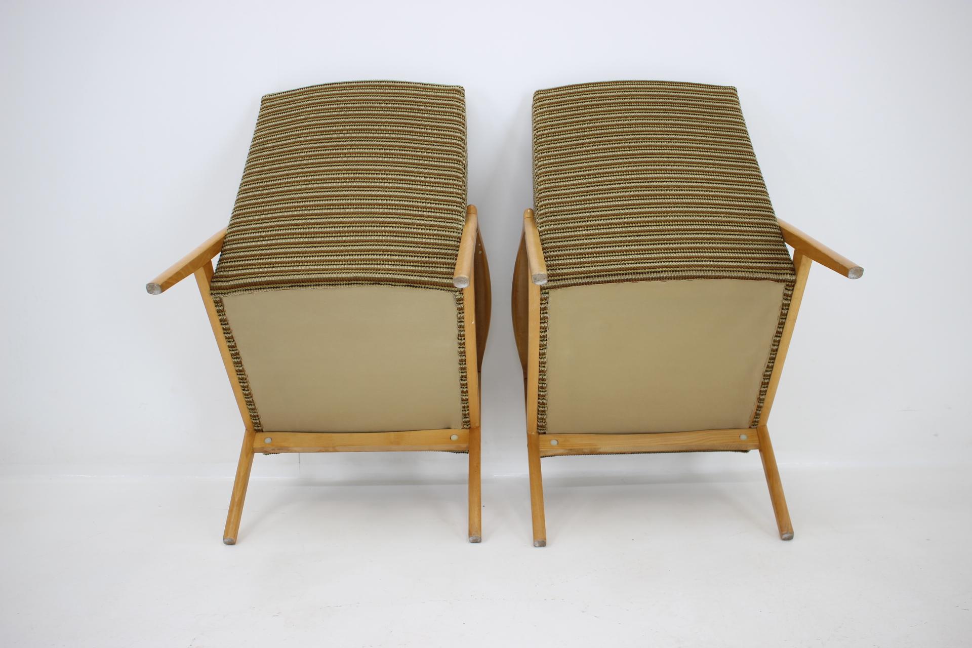 Pair of Midcentury Armchairs, 1960s 3