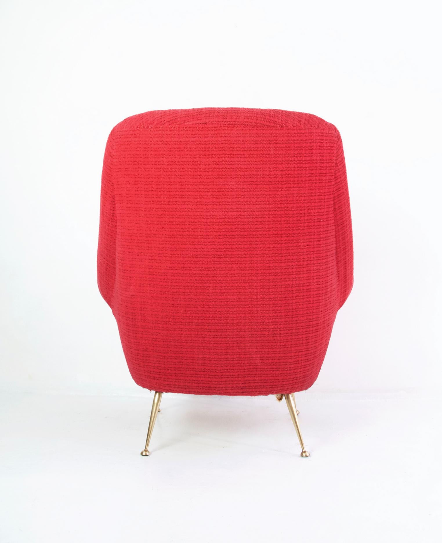 Paire de fauteuils du milieu du siècle dernier par Gigi Radice pour Minotti, Italie en vente 1