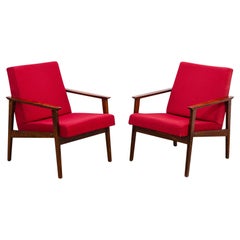 Vintage Pair of midcentury armchairs by Jaroslav Šmídek for TON, 1970´s