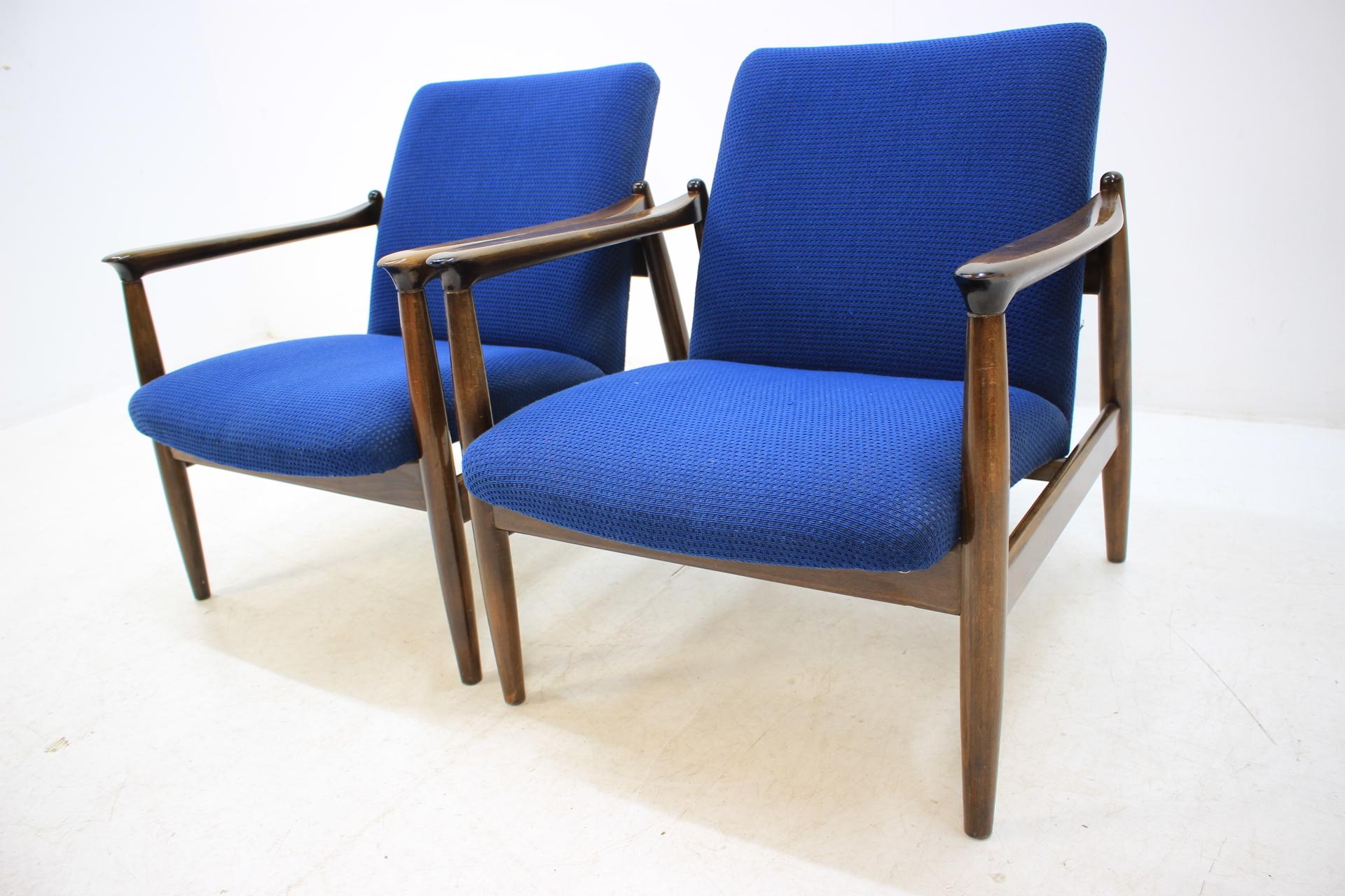 Pair of Midcentury Armchairs, Edmund Homa, 1960s 5