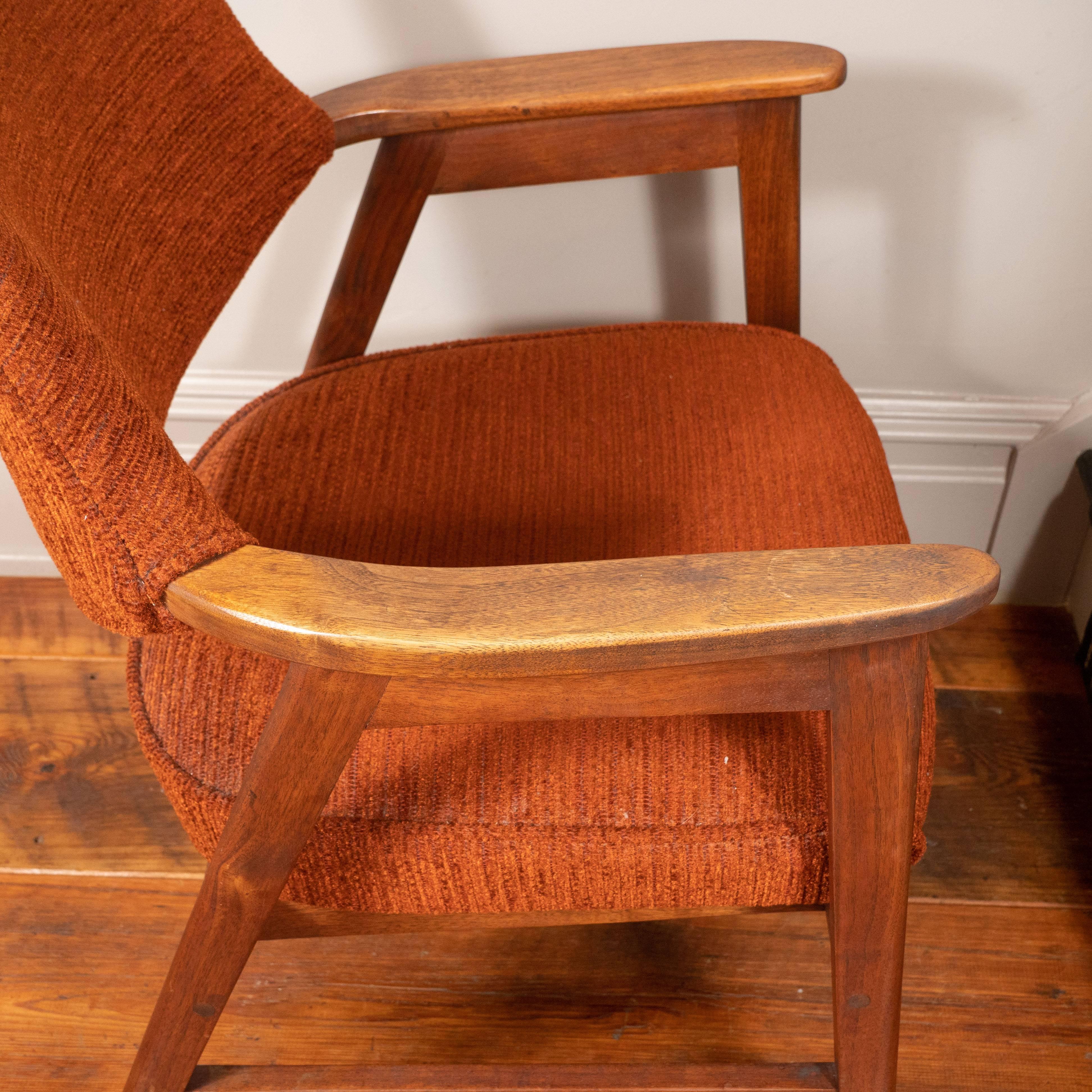 20th Century Pair of Midcentury Armchairs