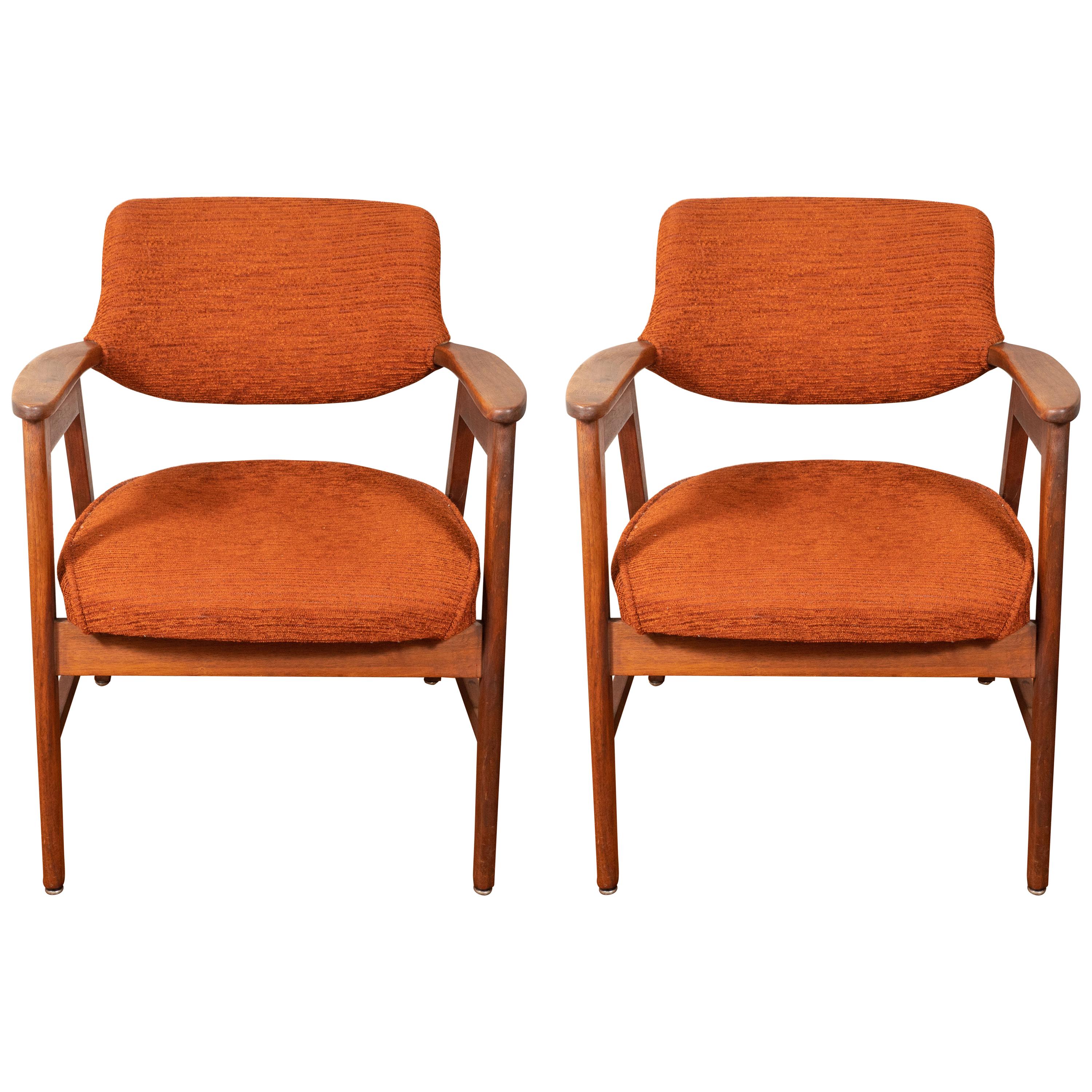 Pair of Midcentury Armchairs For Sale at 1stDibs