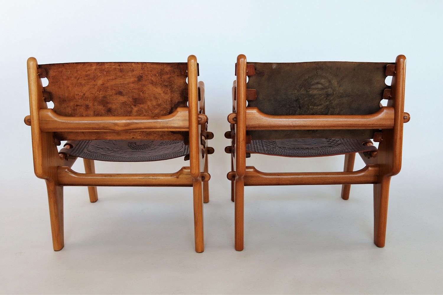 Midcentury Armchairs or Lounge Chairs by Angel Pazmino, 1960s, Set of Two 12