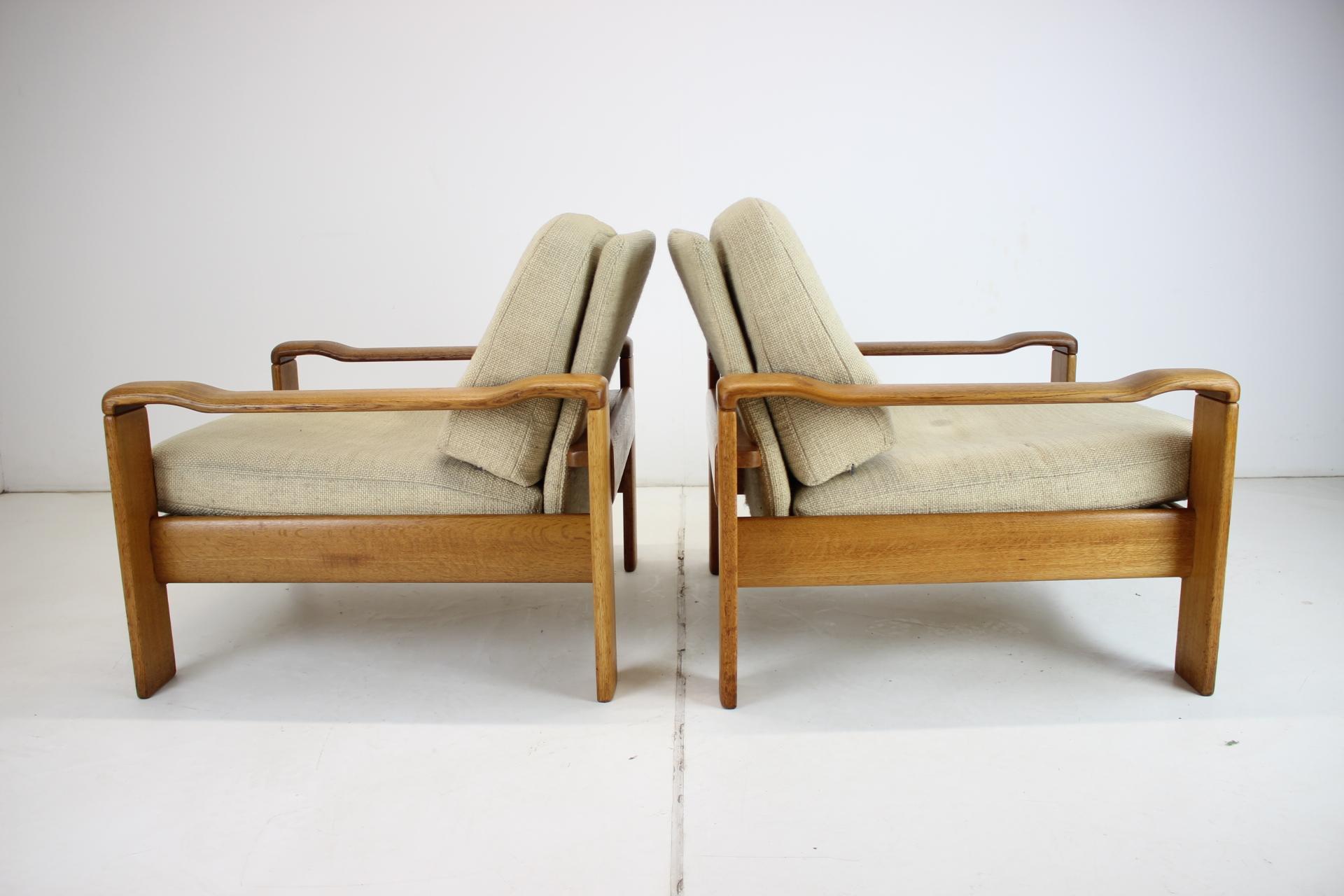 Paar Sessel aus der Mitte des Jahrhunderts, skandinavisch, 1960er Jahre 4