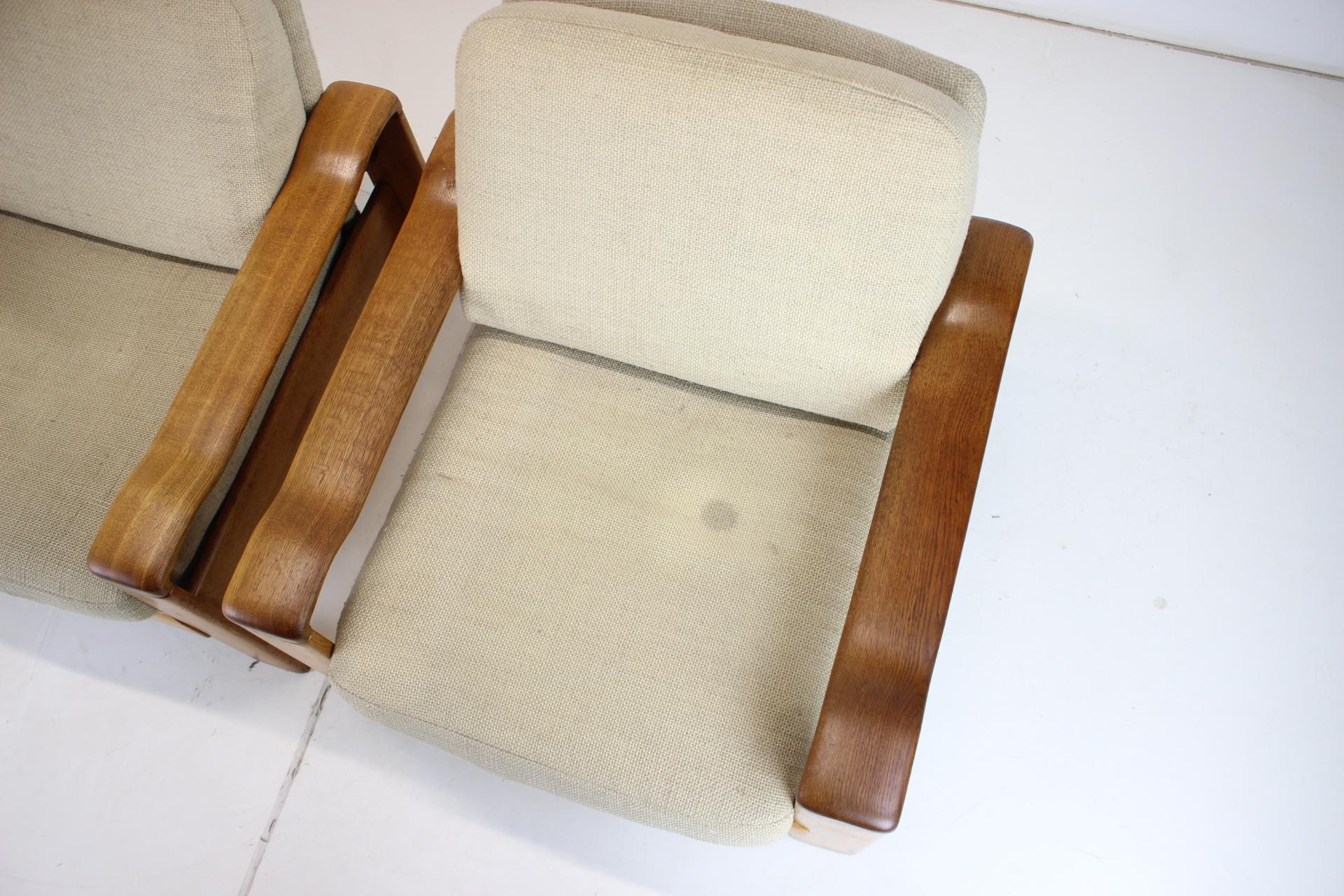 Mid-Century Modern Pair of Midcentury Armchairs, Scandinavian, 1960s For Sale